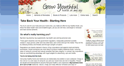 Desktop Screenshot of growyouthful.com